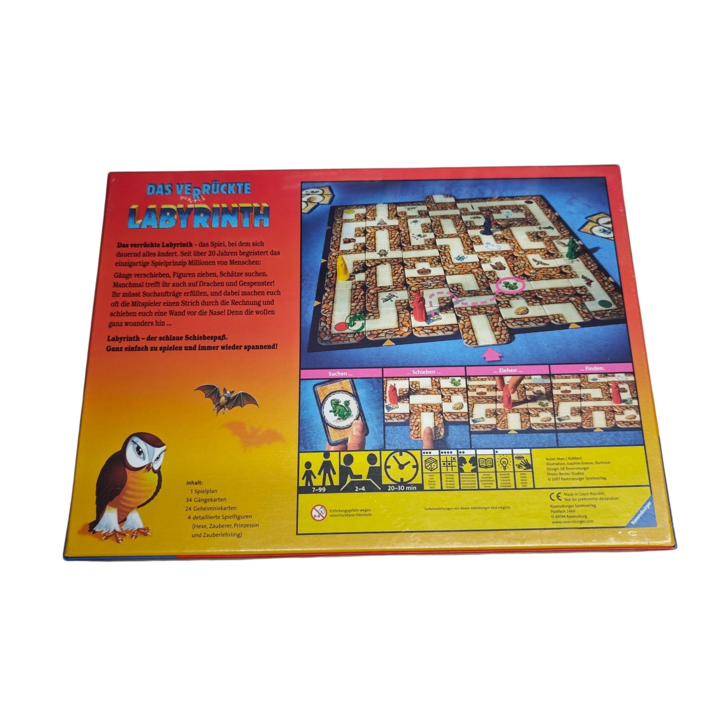 Das verrückte Labyrinzh von Ravensburger Neu OVP von 2007