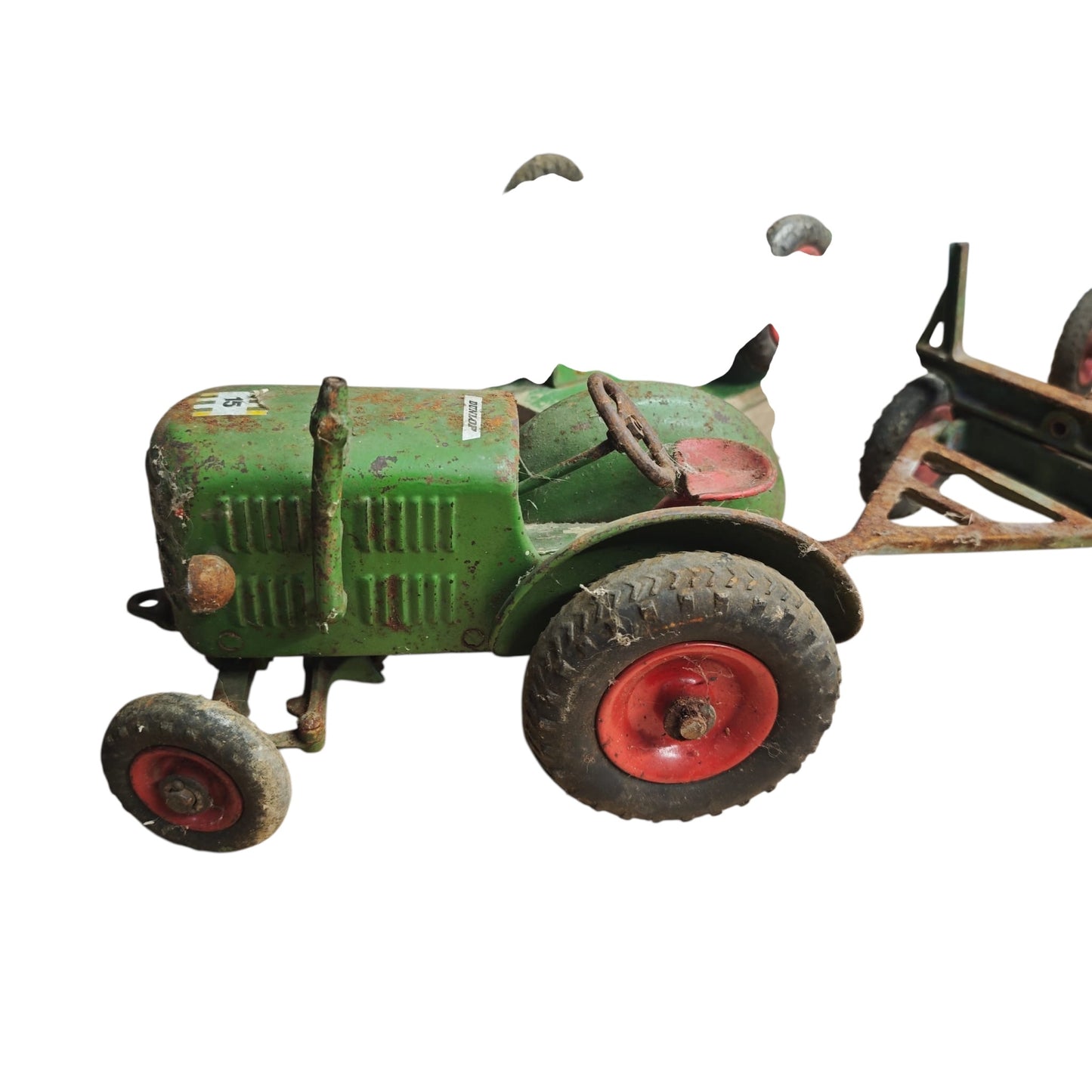 Schwerer Steyr Trecker Traktor Wfv Wuppertal aus den 50er