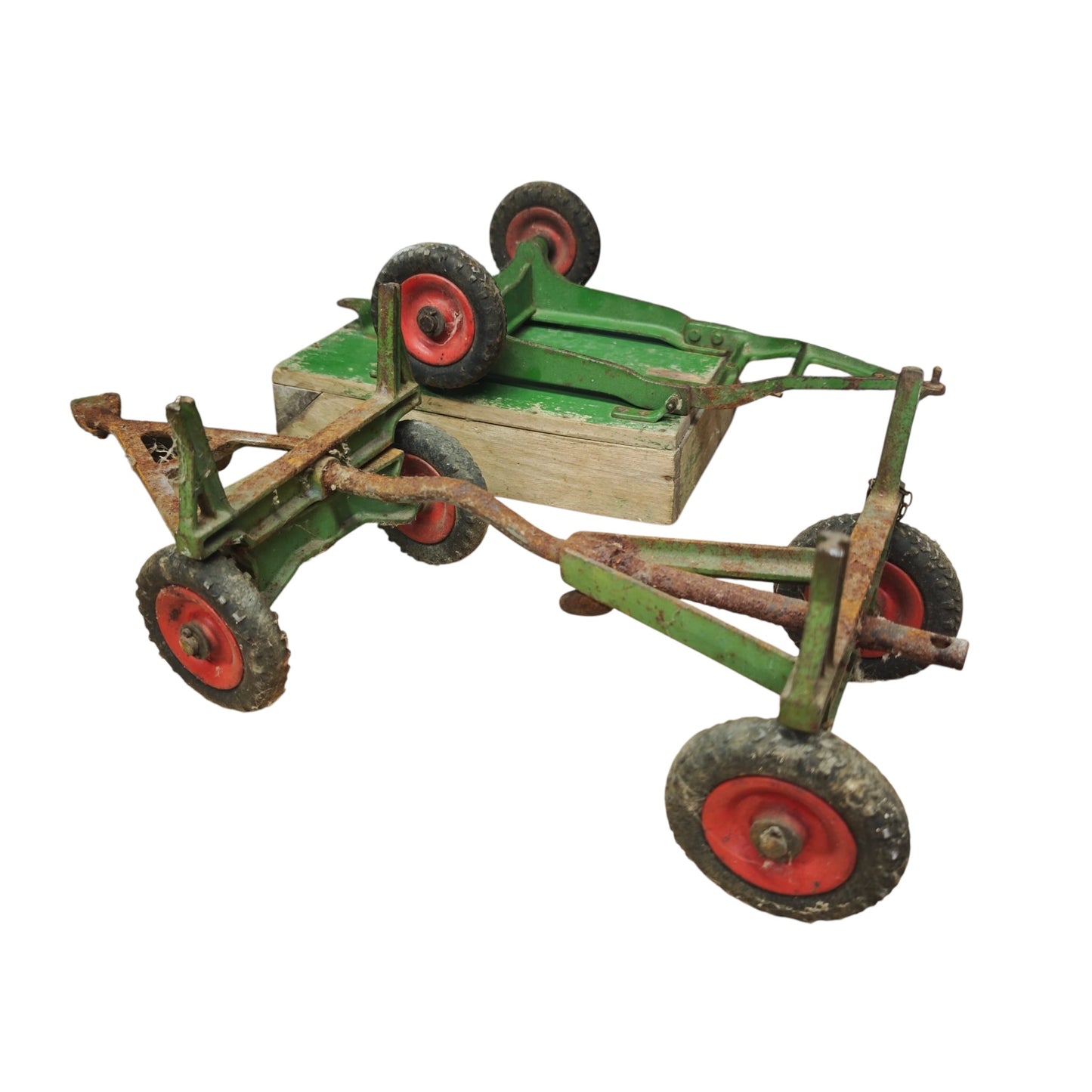 Schwerer Steyr Trecker Traktor Wfv Wuppertal aus den 50er