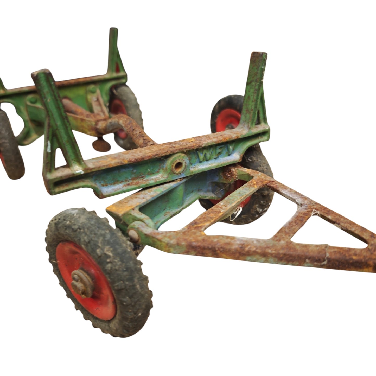 Schwerer Steyr Trecker Traktor Wfv Wuppertal aus den 50er