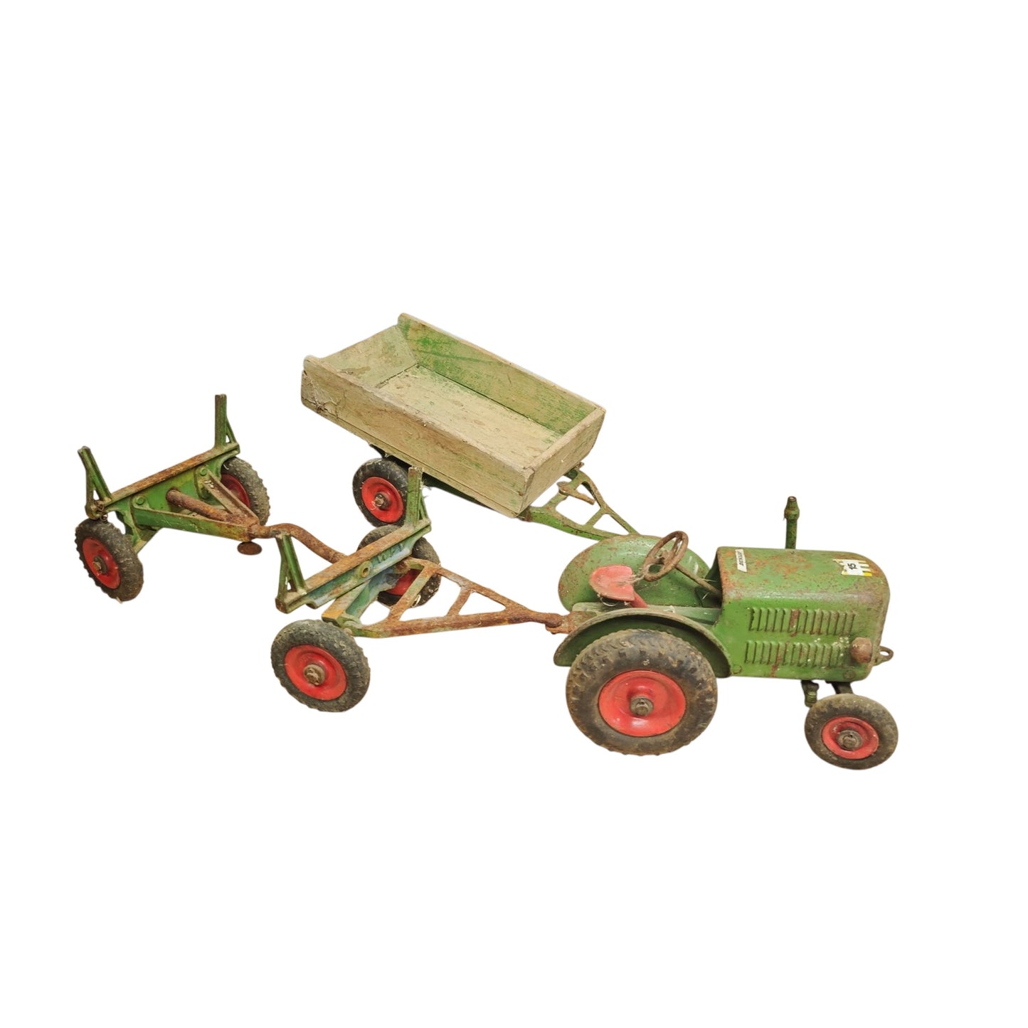 Schwerer Steyr Trecker Traktor Wfv Wuppertal aus den 50er