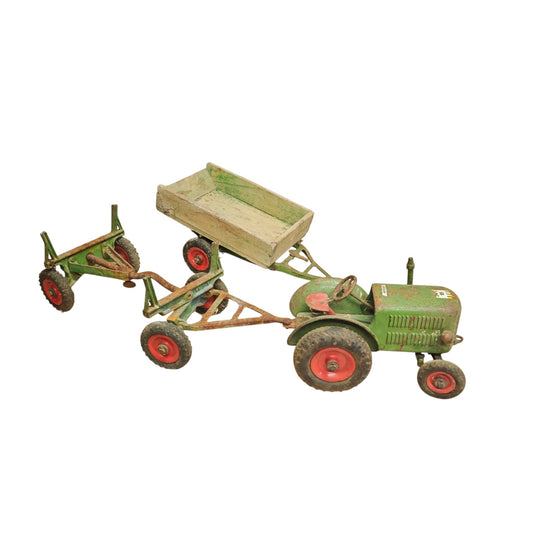 Schwerer Steyr Trecker Traktor Wfv Wuppertal aus den 50er