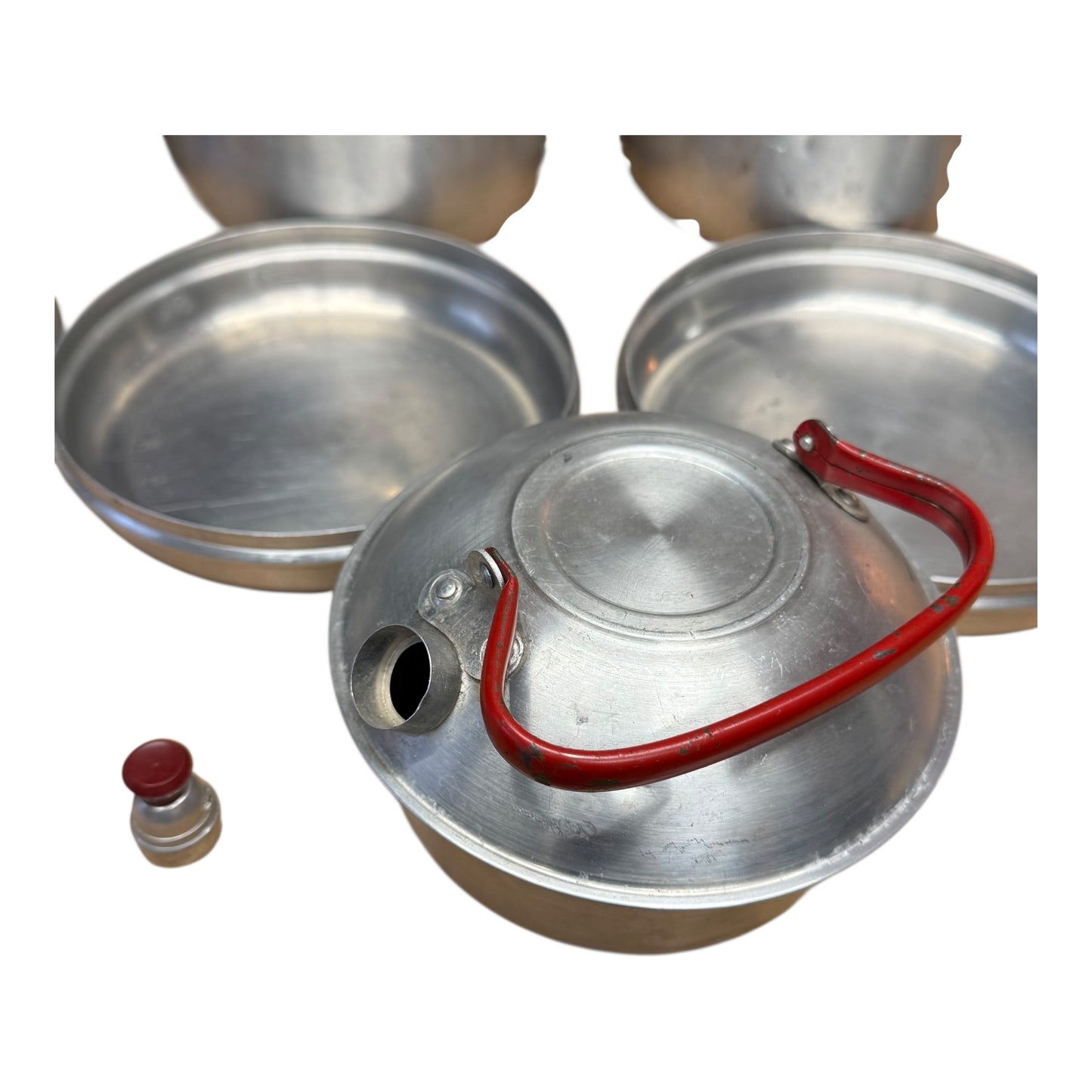 Kochtöpfe Enders Camping Set Vintage Alu