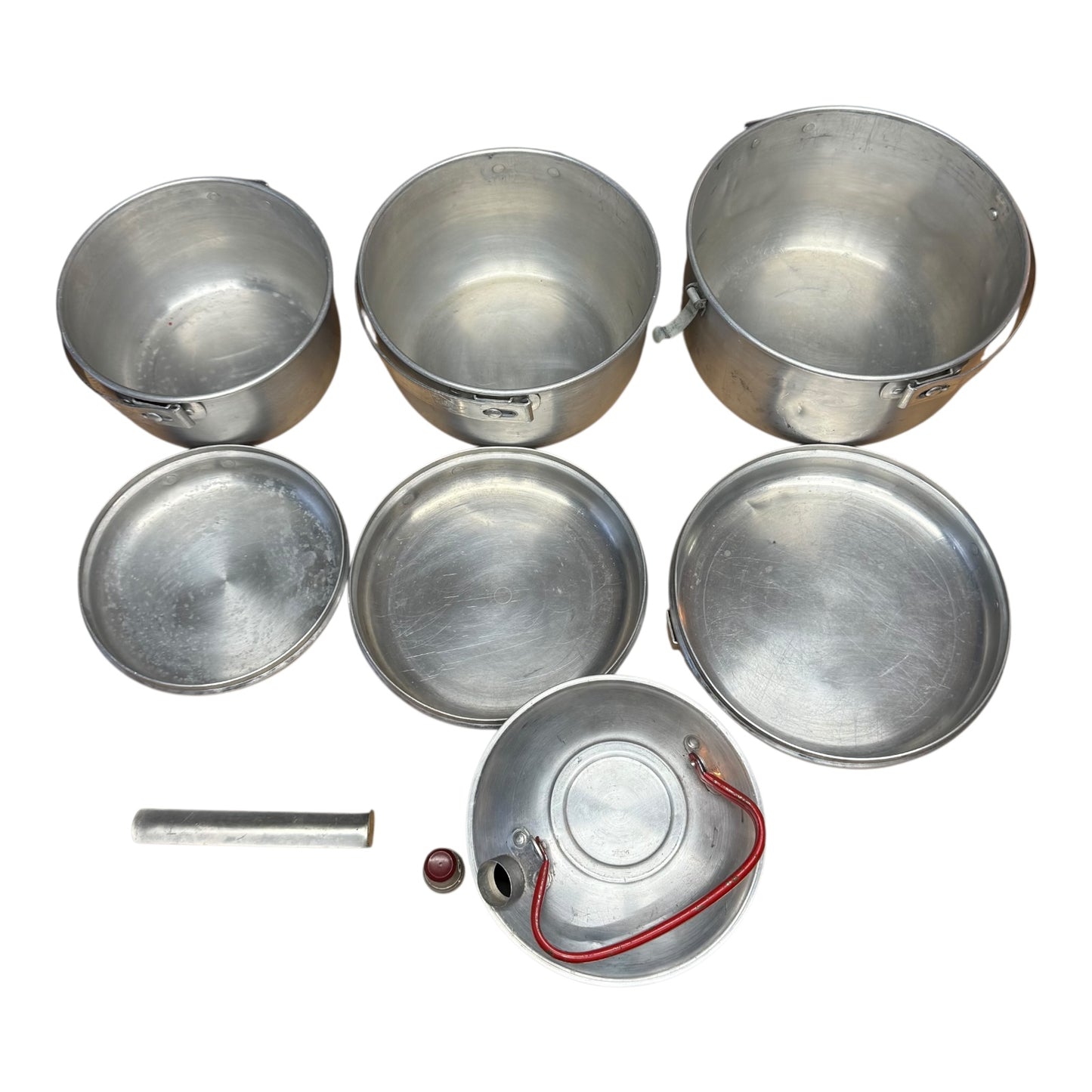 Kochtöpfe Enders Camping Set Vintage Alu