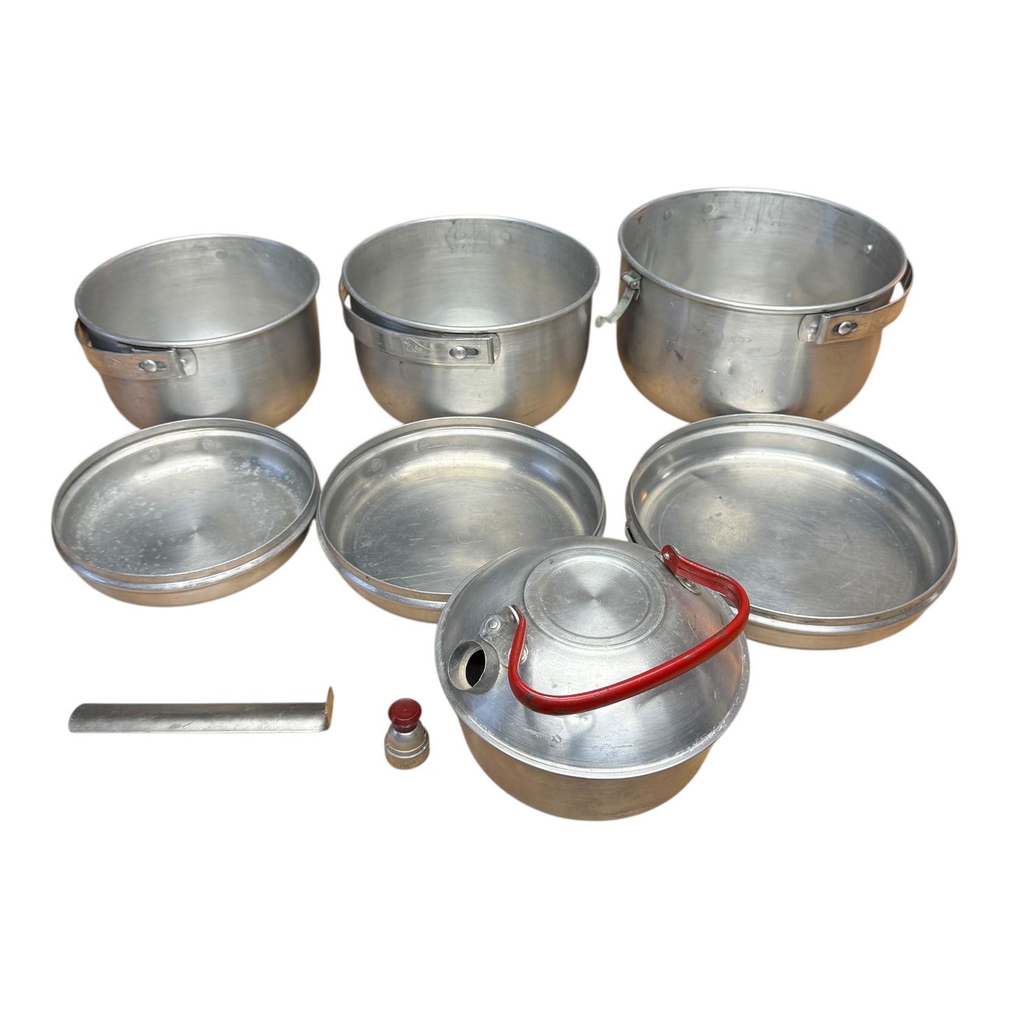 Kochtöpfe Enders Camping Set Vintage Alu