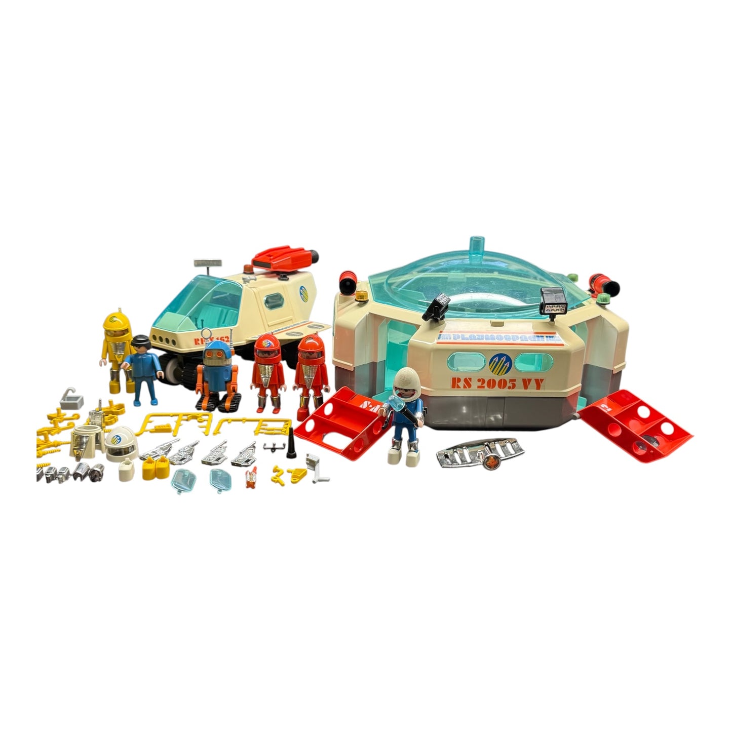 Playmobil Raumstation 3536 mit Fahrzeug von 1980