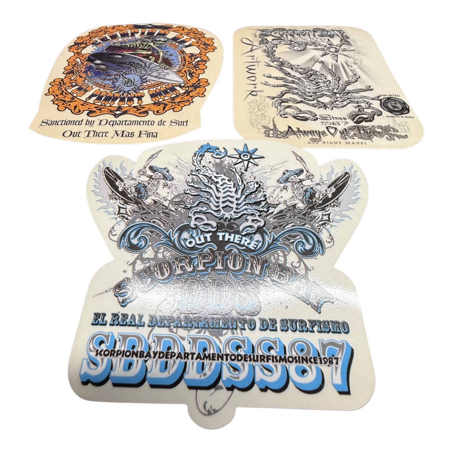 Sticker Scorpion Bay Original Aufkleber