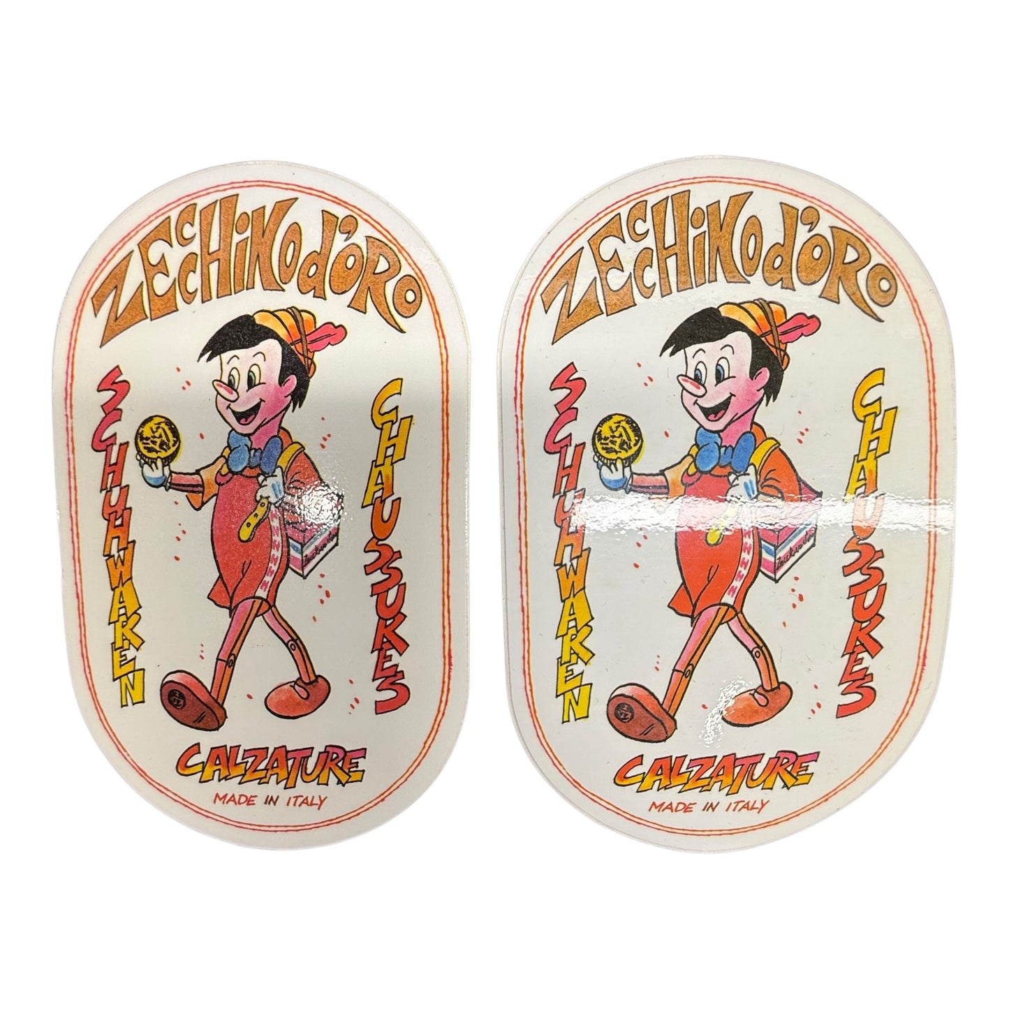 Sticker Calzature Schuhwaken Aufkleber