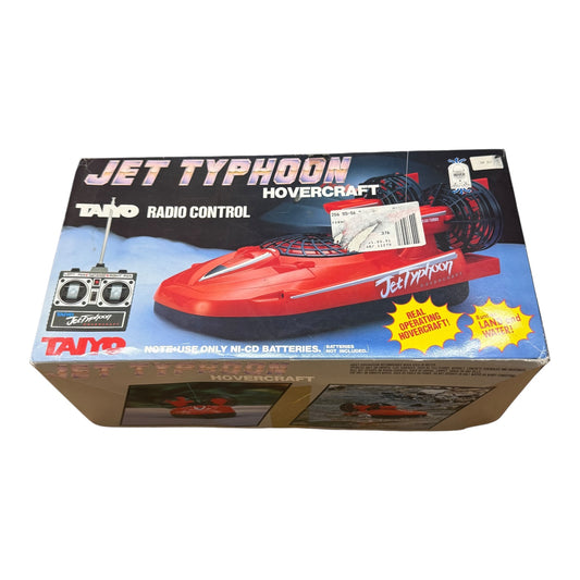 Jet Typhoon Hovercraft Ferngesteuert aus 1980