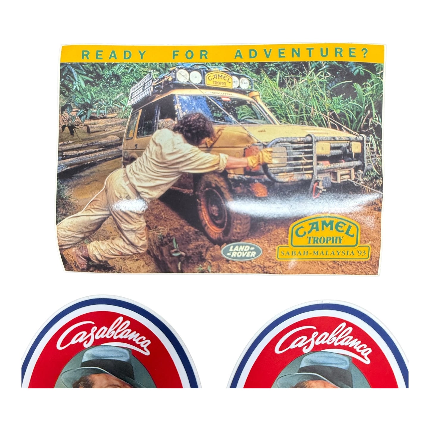 Sticker Camel Casablanca Zigaretten Aufkleber 3Stück