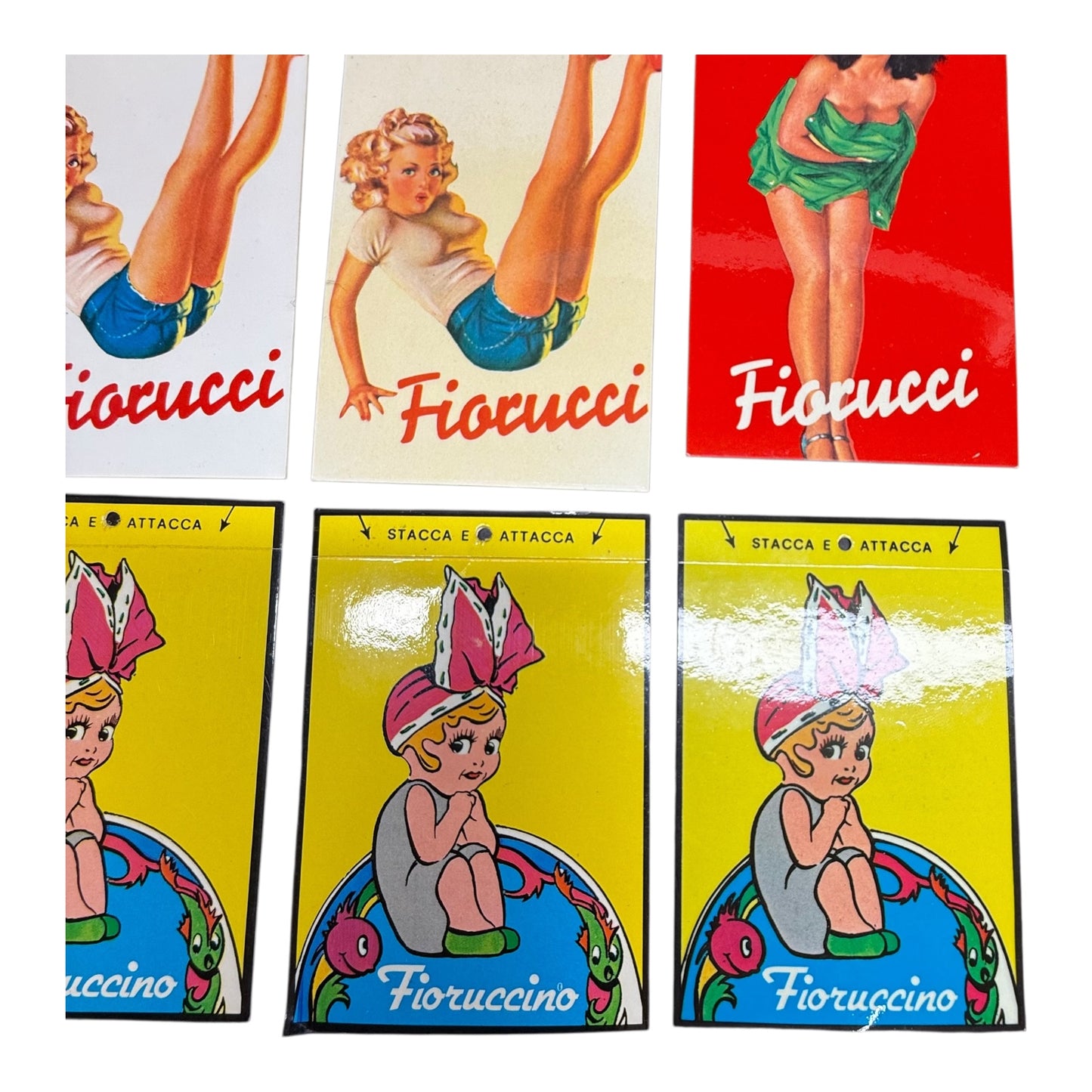 Sticker Fiorucci & Stück Original Aufkleber 1984