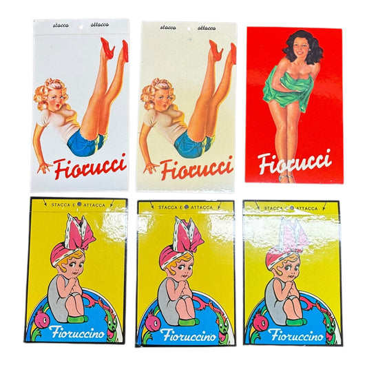 Sticker Fiorucci & Stück Original Aufkleber 1984