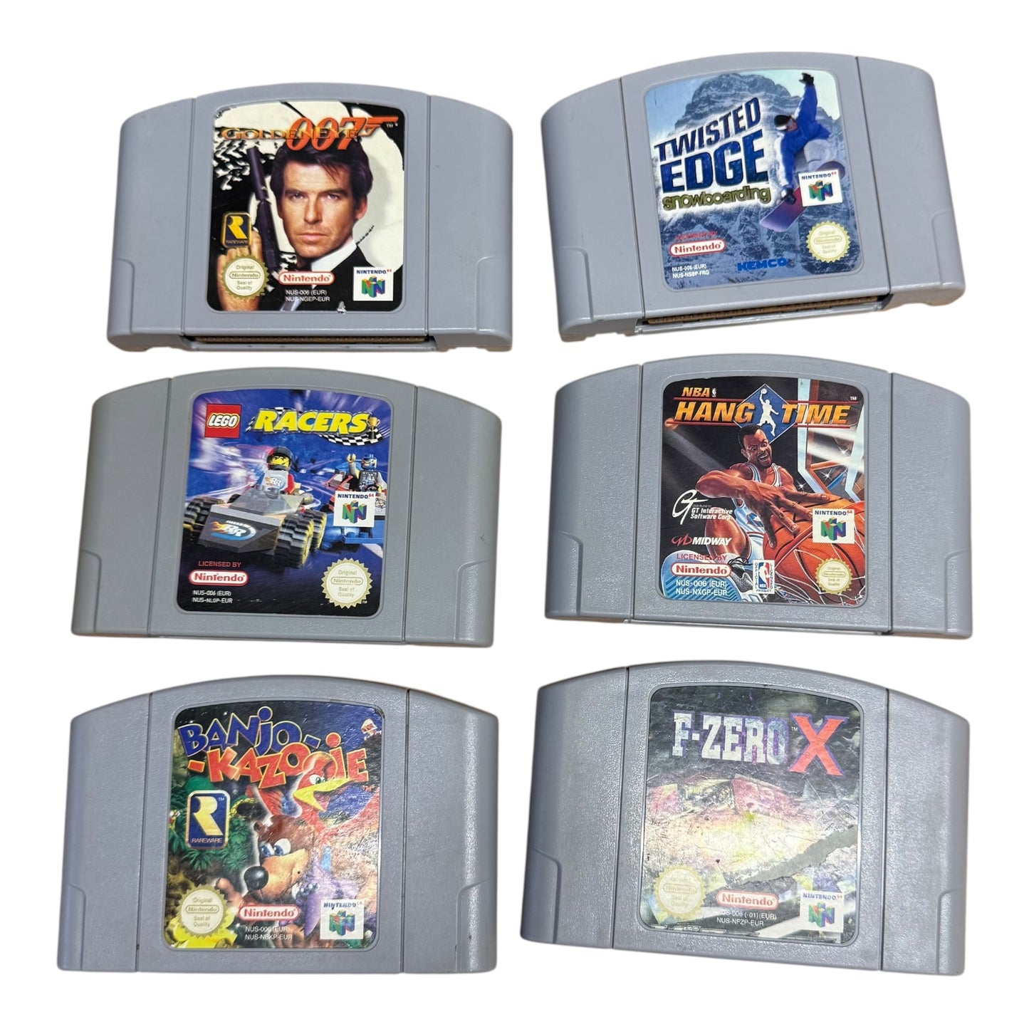 Nintendo N64 -Spielkonsole mit 6 Spielen