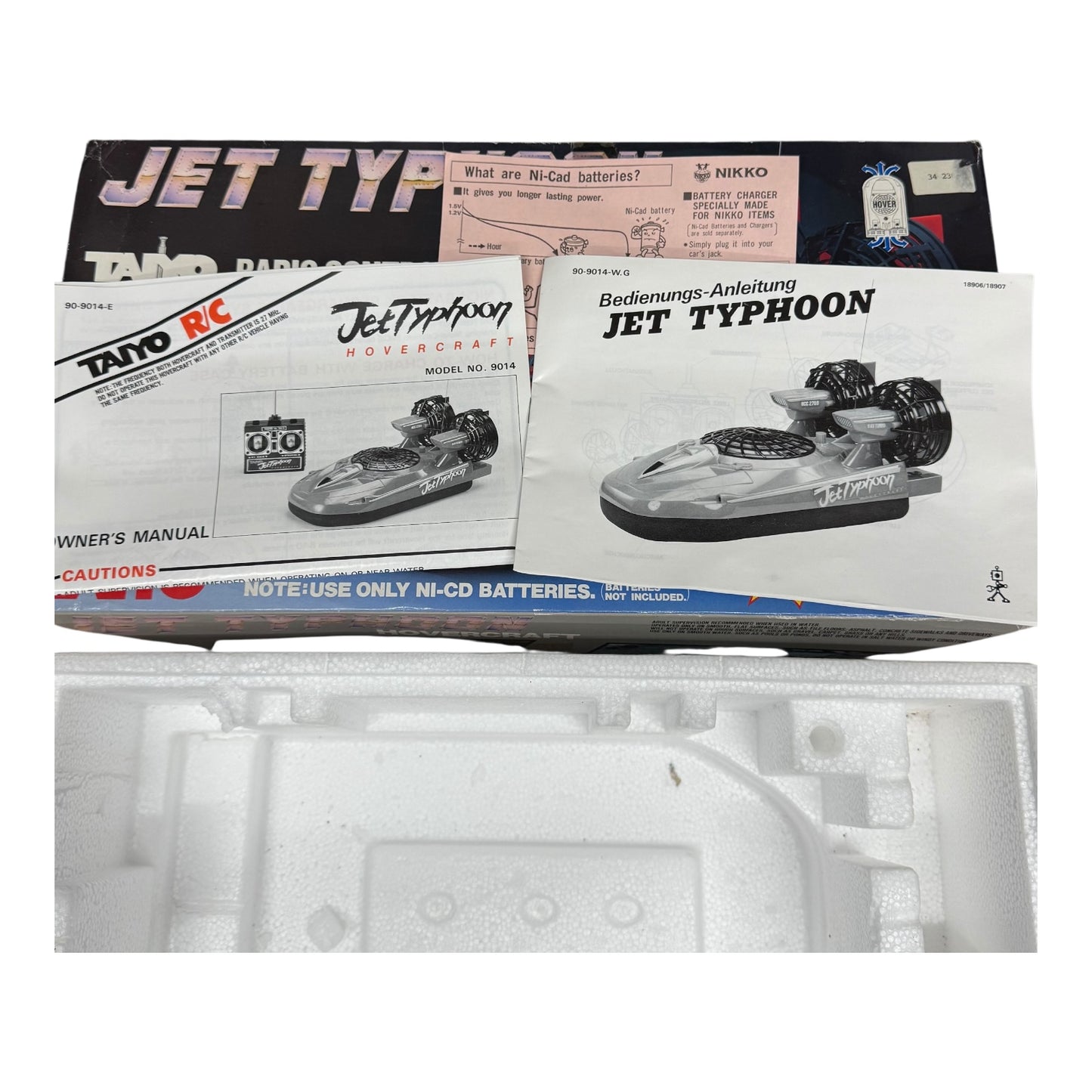 Jet Typhoon Hovercraft Ferngesteuert aus 1980