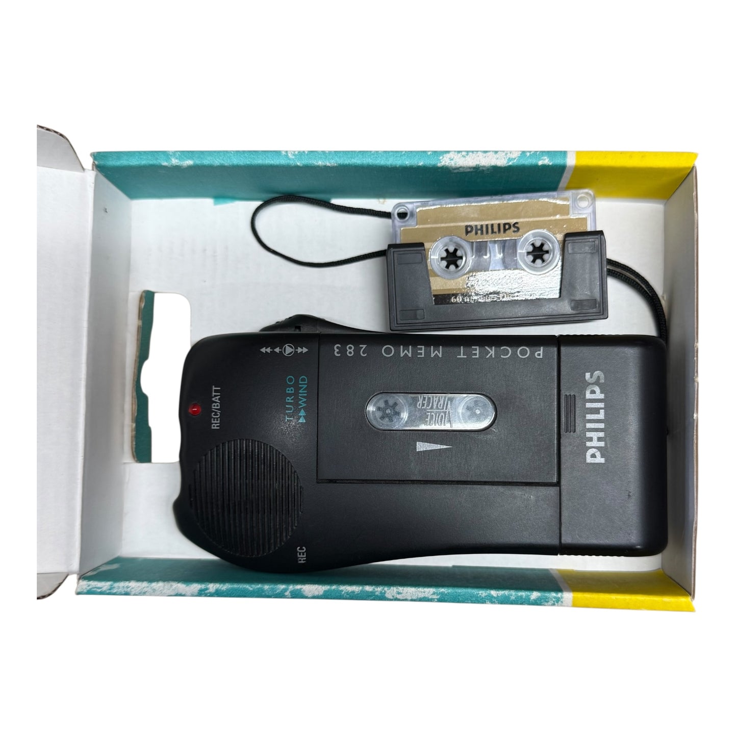 Philips Diktiergerät Voice Tracer 283 mit Minicasette