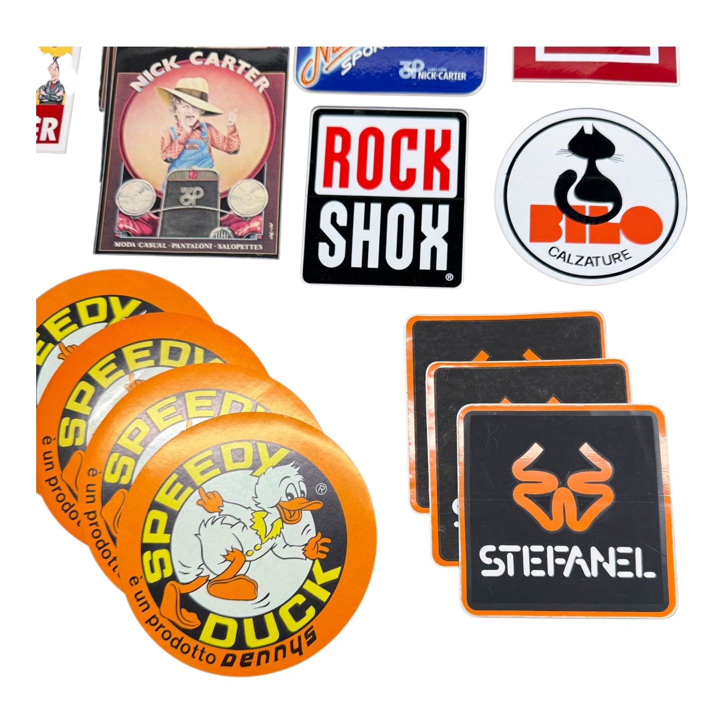 Sticker Nick Carter Collonil Speedy Duck Konvolut