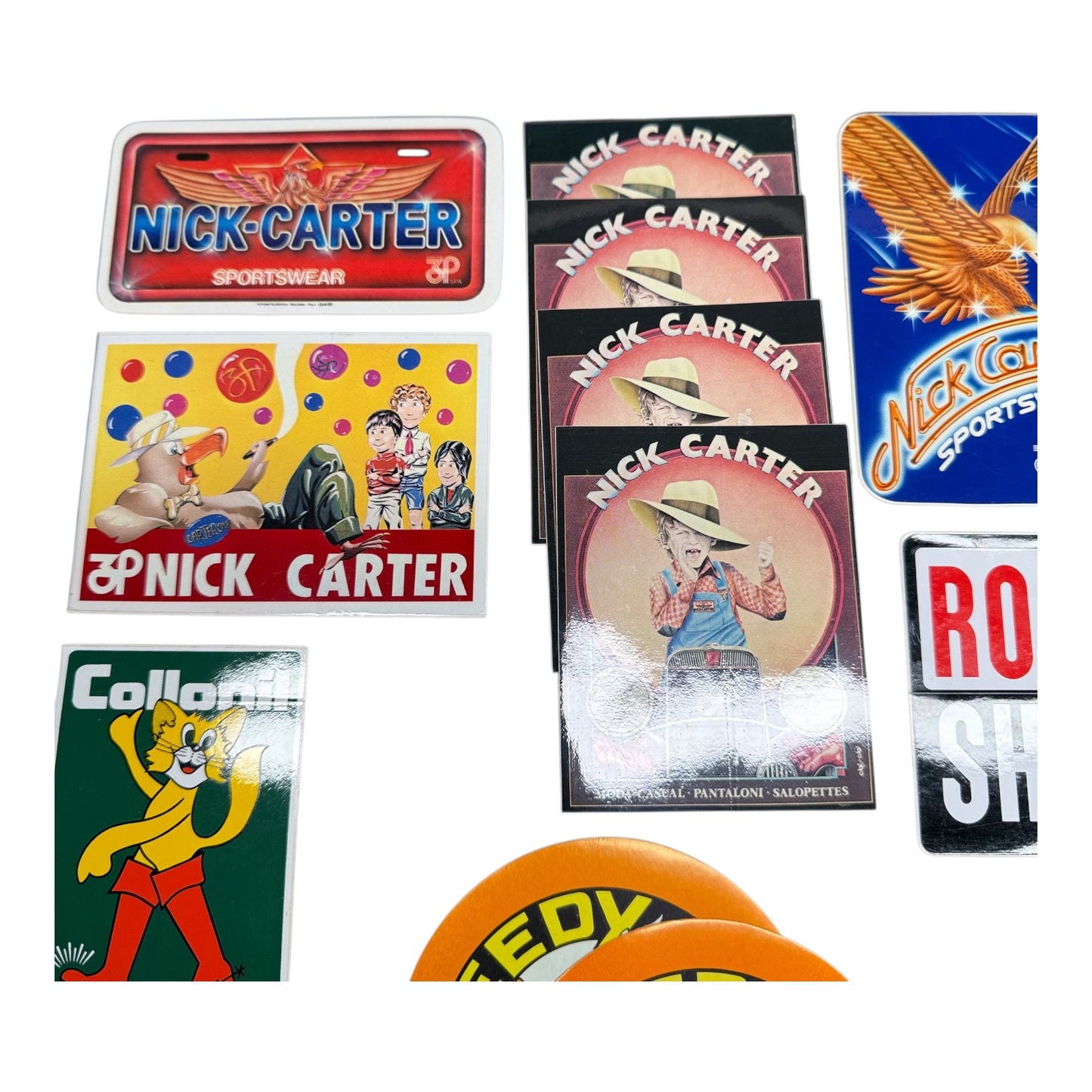 Sticker Nick Carter Collonil Speedy Duck Konvolut