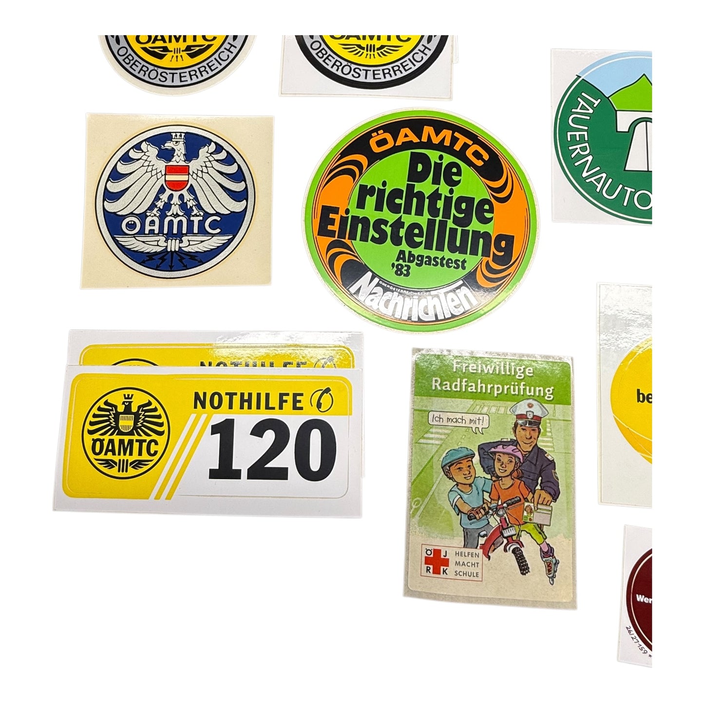 Sticker ÖAMTC Konvolut Aufkleber