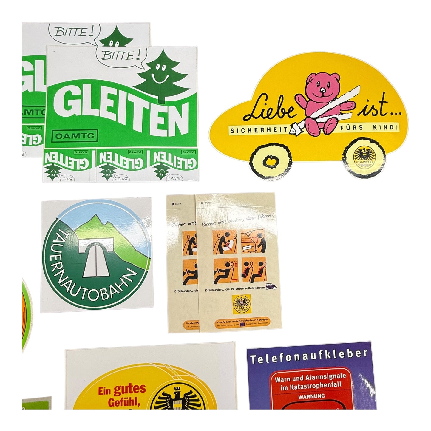 Sticker ÖAMTC Konvolut Aufkleber
