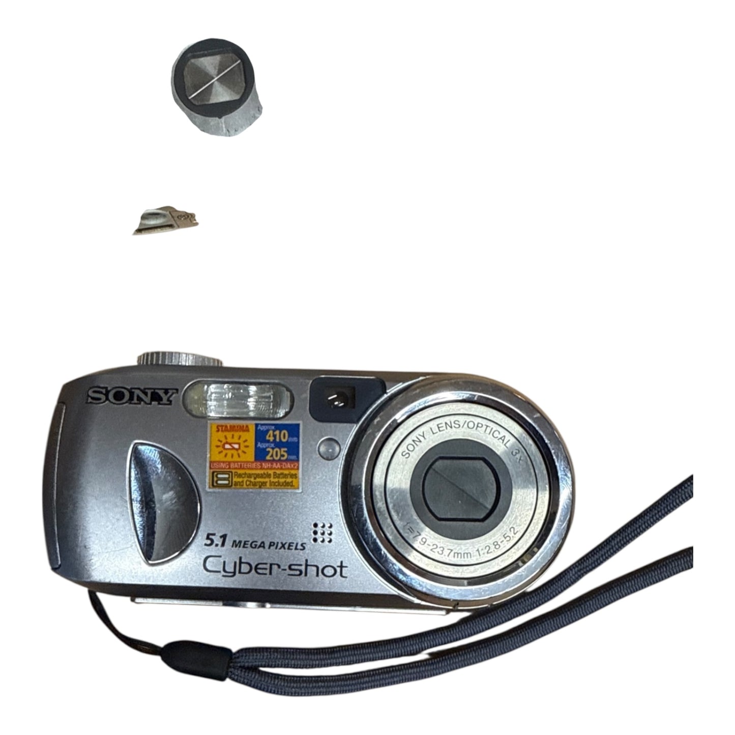 Digitalkameras Konvolut 4 Stück Sony Kodak Defekt mit Speicherkarten und 2 Akkus